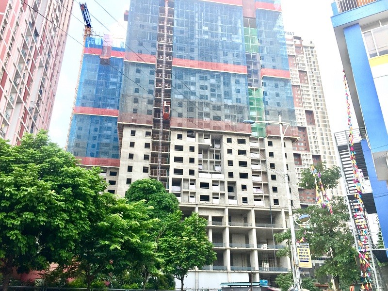 tien do chung cư bid residence van khe 4