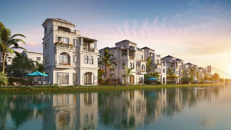 Mẫu biệt thự đơn lập view sông Mẫu biệt thự đơn lập view sông