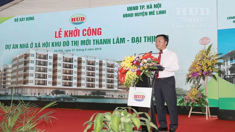 Chính thức khởi công xây dựng khu đô thị mới Hud MeLinh Central