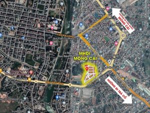 Vị trí quy hoạch đất nền MHDI Móng Cái Quảng Ninh
